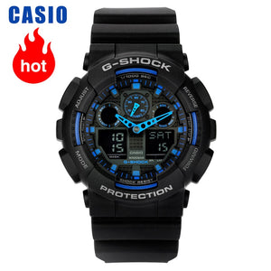 Casio watch G-SHOCK series multifunctional sports men's watch GA-100-1A2